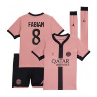 Camisa de Futebol Paris Saint-Germain Fabian Ruiz #8 Equipamento Alternativo Infantil 2024-25 Manga Curta (+ Calças curtas)